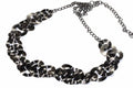 Multi Function Hematite Tone Ring Chain - Artisan Fashion Accessories