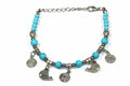 Spirals & Fish Charm Bracelet - Artisan Fashion Accessories