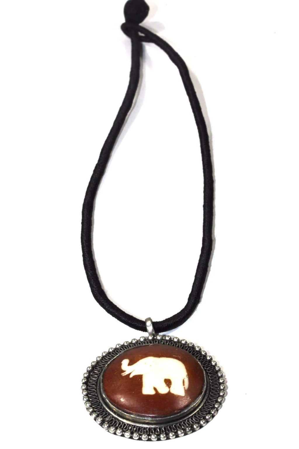 Auspicious Elephant Spiritual Necklace - Artisan Fashion Accessories