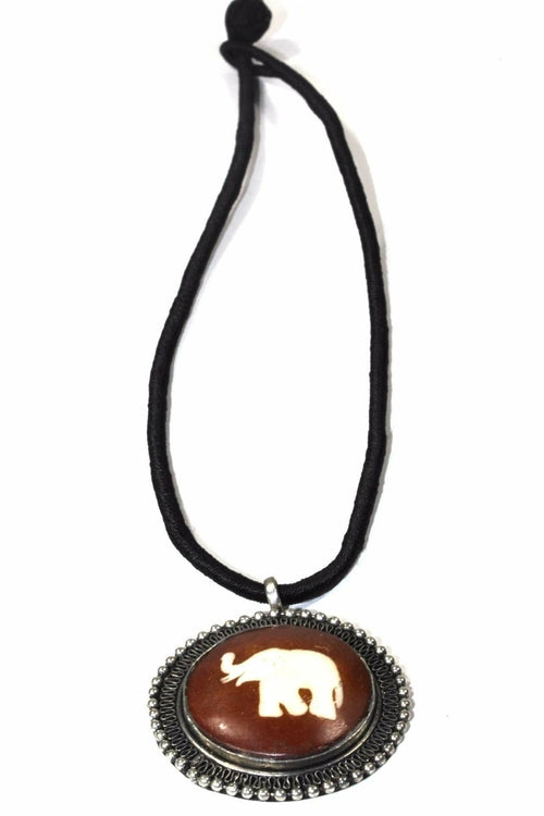Auspicious Elephant Spiritual Necklace - Artisan Fashion Accessories