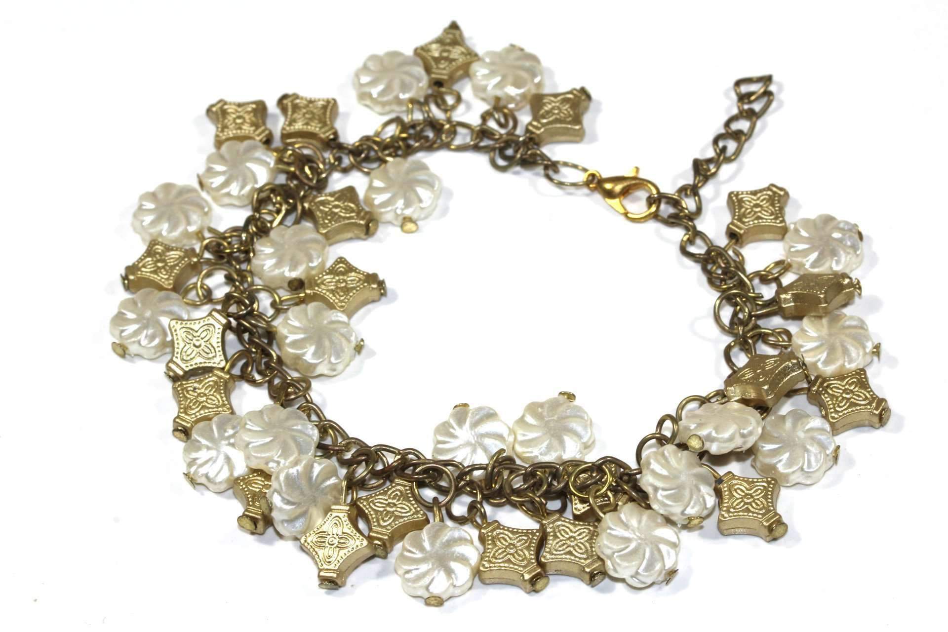 Celtic Cross Charm Bracelet - Artisan Fashion Accessories