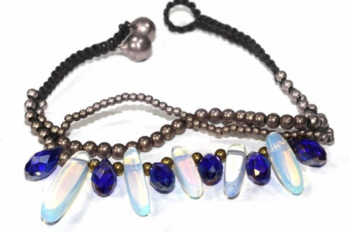 Opalite & Crystal Romance Bracelet - Crystals & Gemstones