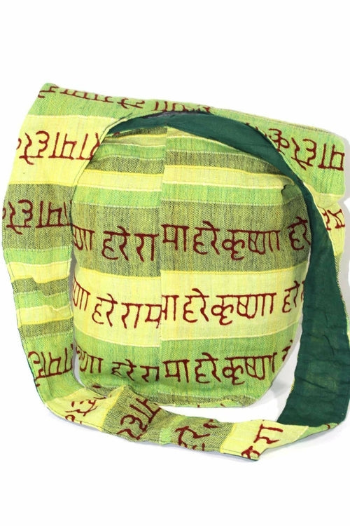 Hare Rama Hare Krishna Jhola Sling Bag - Spiritual & Wellness