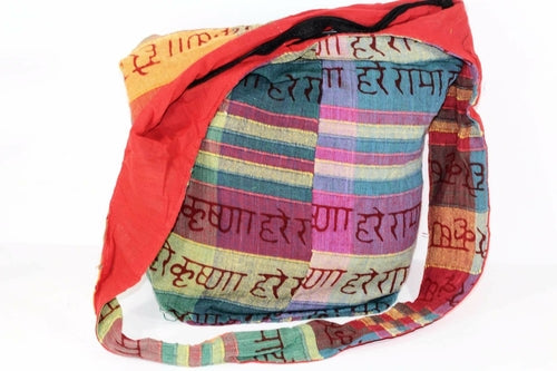 Hare Rama Hare Krishna Jhola Sling Bag - Spiritual & Wellness