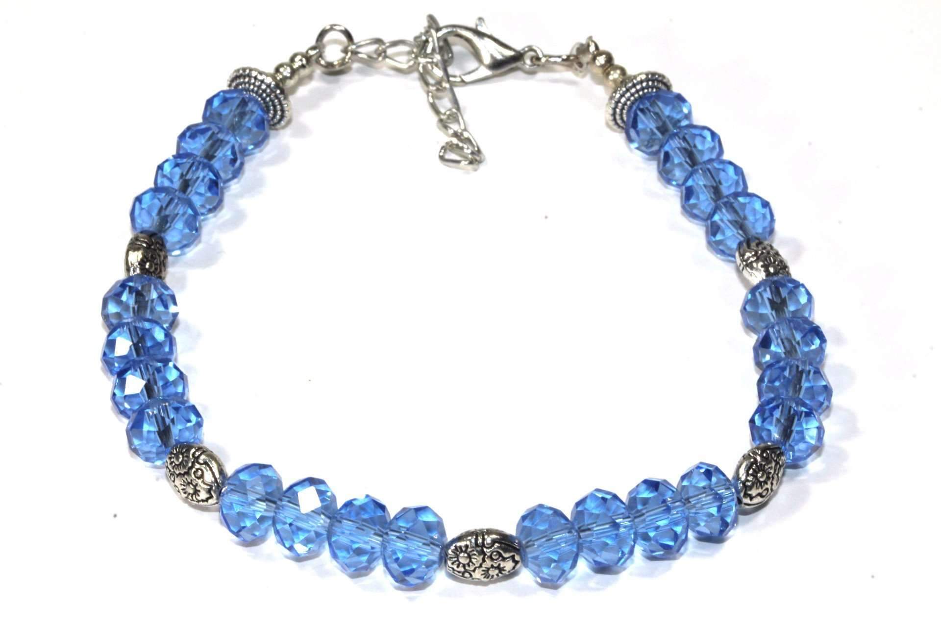 Sparkly Crystal Beads Bracelet - Artisan Fashion Accessories