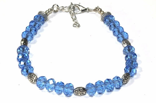 Sparkly Crystal Beads Bracelet - Artisan Fashion Accessories