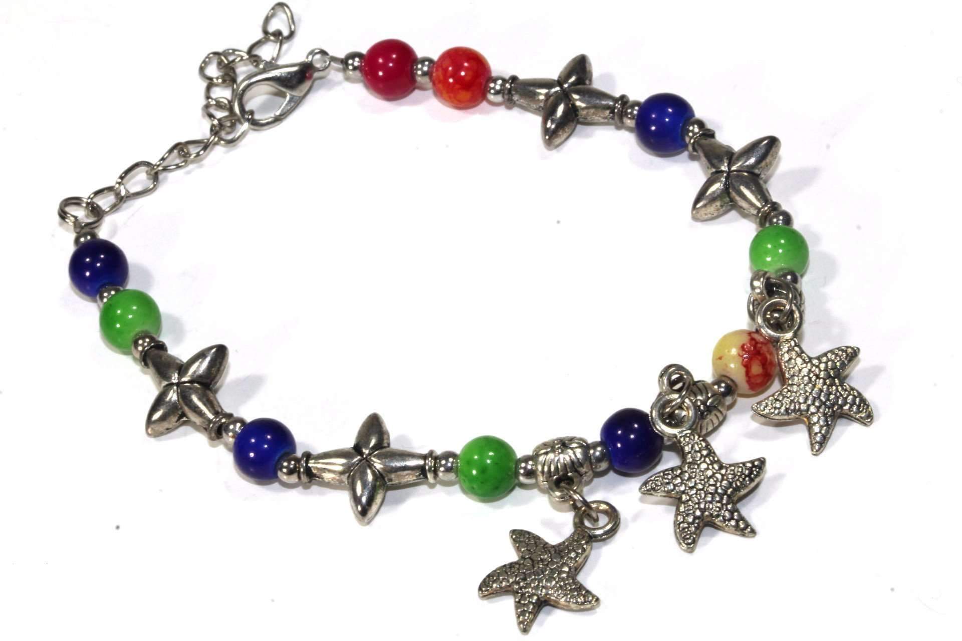 Starfish Charms Bracelet - Artisan Fashion Accessories