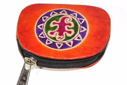 Tribal Salamander Coin Purse - Artisan Fashion Accessories