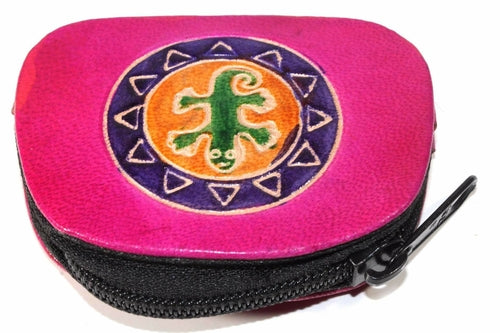 Tribal Salamander Coin Purse - Artisan Fashion Accessories