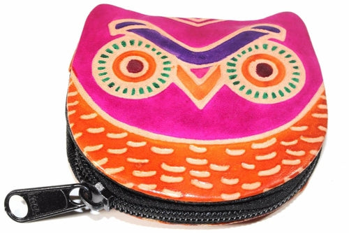 Hooty Owl Coin Purse - Artisan Fashion Accessories