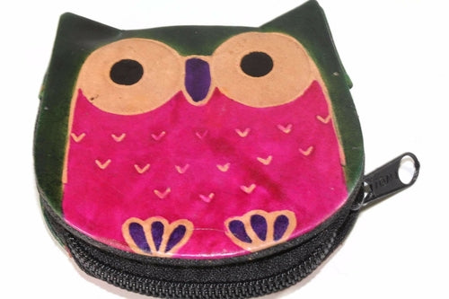 Hooty Owl Coin Purse - Artisan Fashion Accessories