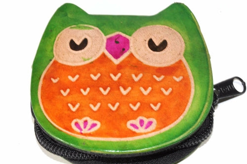 Hooty Owl Coin Purse - Artisan Fashion Accessories