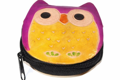 Hooty Owl Coin Purse - Artisan Fashion Accessories