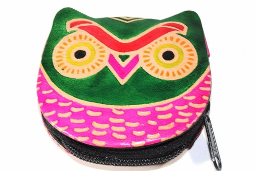 Hooty Owl Coin Purse - Artisan Fashion Accessories