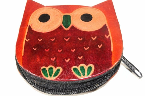 Hooty Owl Coin Purse - Artisan Fashion Accessories