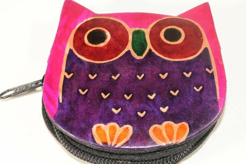 Hooty Owl Coin Purse - Artisan Fashion Accessories