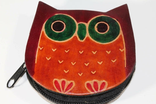 Hooty Owl Coin Purse - Artisan Fashion Accessories