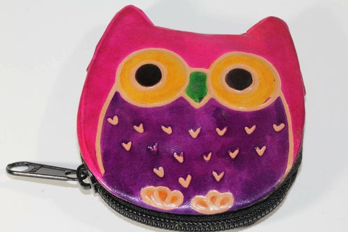 Hooty Owl Coin Purse - Artisan Fashion Accessories
