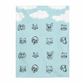 It's Raining Cats and Dogs Plush Blanket - Artisan Home Decor