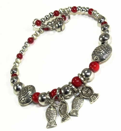 Blowfish & Buddies Charm Bracelet - Artisan Fashion Accessories