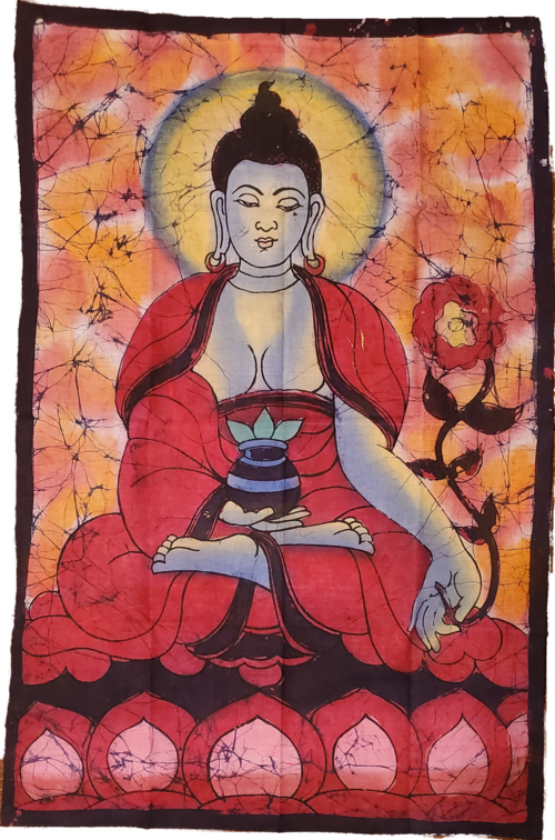 Buddha Calling Earth to Witness Mudra Enlightenment Statue - Spiritual & Wellness