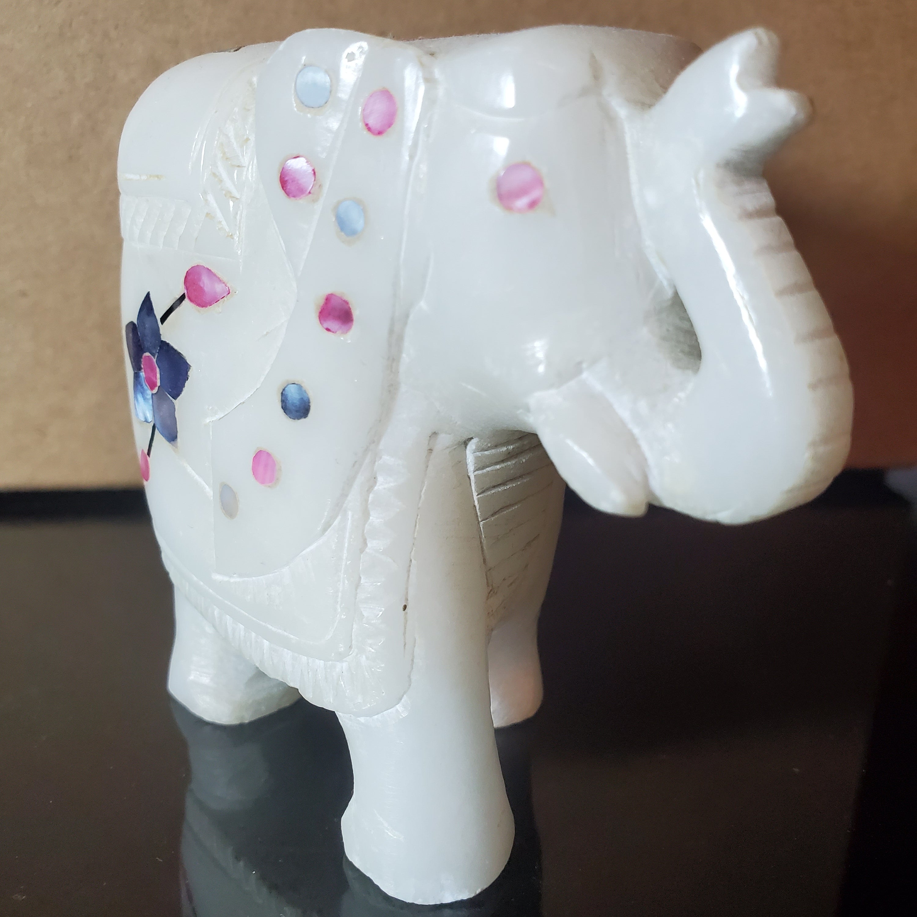Vintage Carved Animal Figurine - Artisan Home Décor