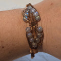 Labradorite Copper Bracelet - Bracelets
