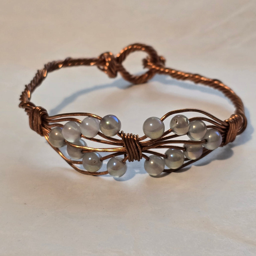 Labradorite Copper Bracelet - Bracelets