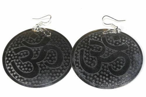 Grand Om Yoga Earrings - Artisan Fashion Accessories