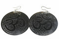 Grand Om Yoga Earrings - Artisan Fashion Accessories