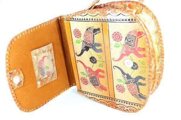 Trunks Up Lucky Elephants Purse - Artisan Fashion Accessories
