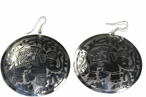 Traveling Elephant Earrings - Artisan Fashion Accessories