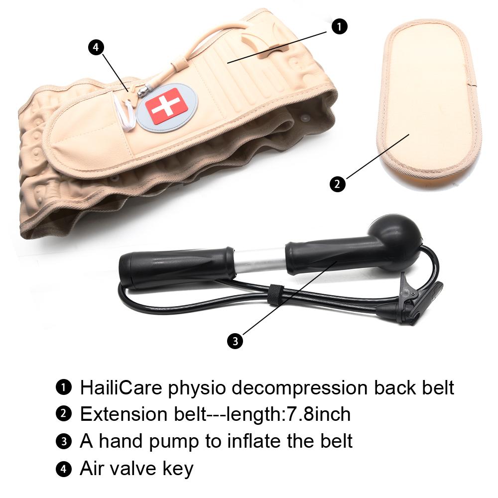 Back Decompression Waist Belt Lumbar Inflatable Support - Spiritual & Wellness