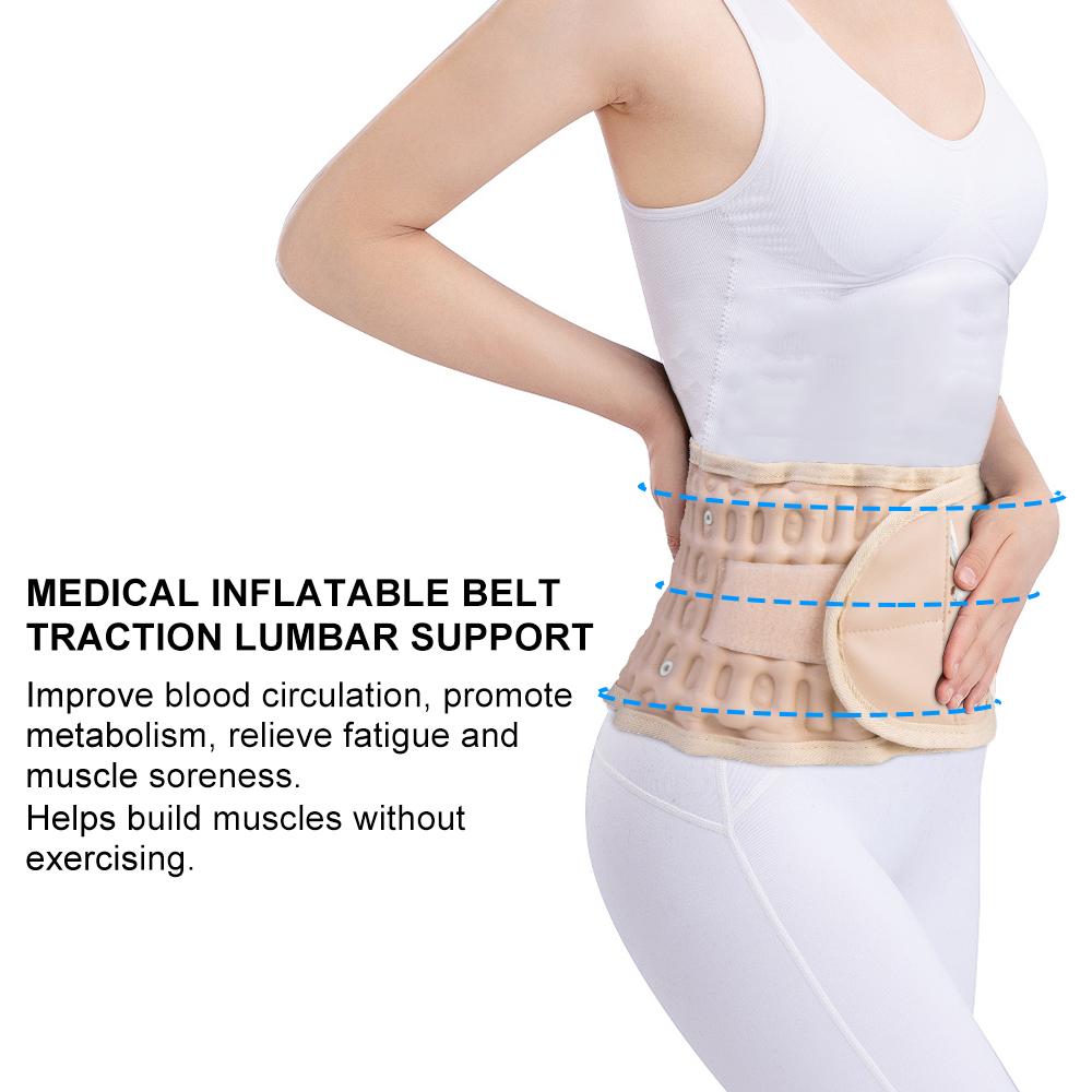 Back Decompression Waist Belt Lumbar Inflatable Support - Spiritual & Wellness
