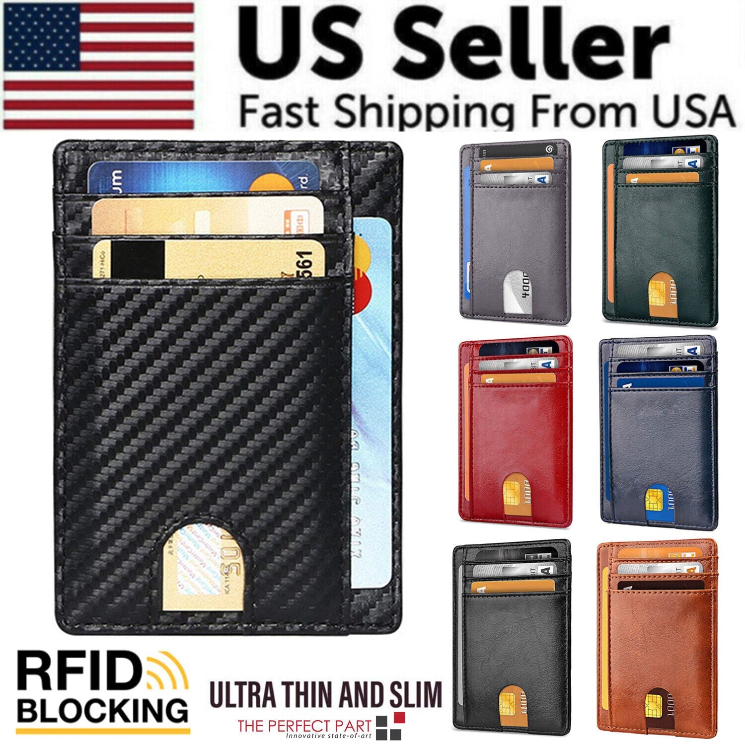 Men's Slim Wallet - Accessories