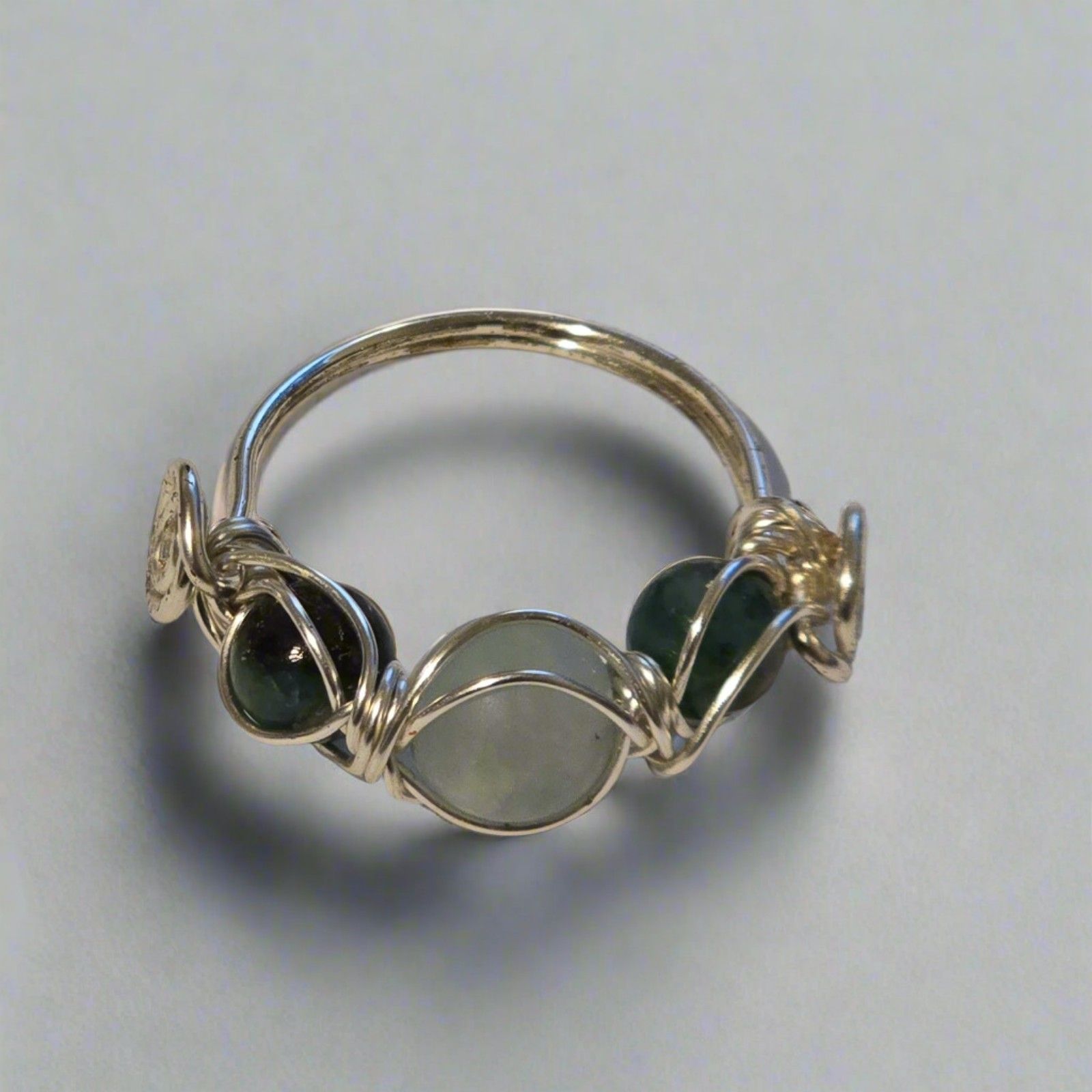 Aquamarine Emerald Ring - Rings