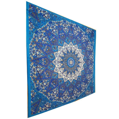 Chakra Star Indian Elephant Mandala Tapestry - Spiritual & Wellness