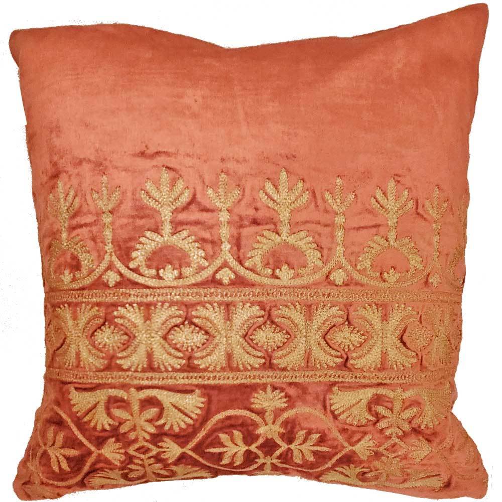 Cotton Viscose Velvet Cushion Cover - Artisan Home Décor