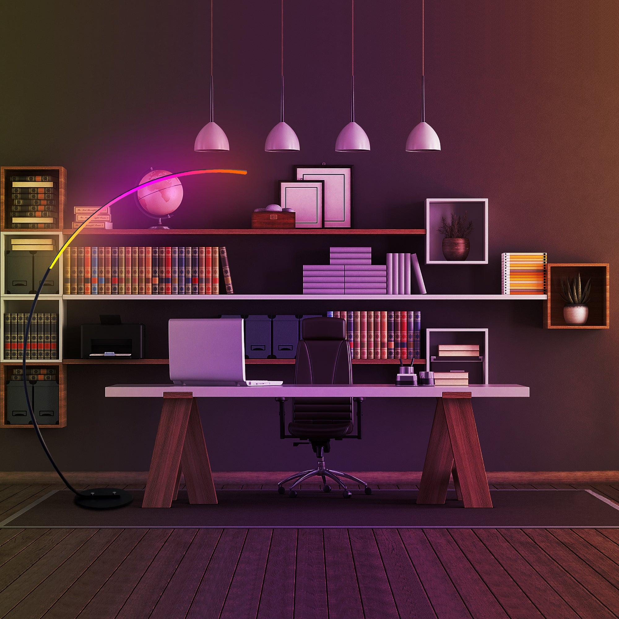 RGB Floor Lamp - Home Decor
