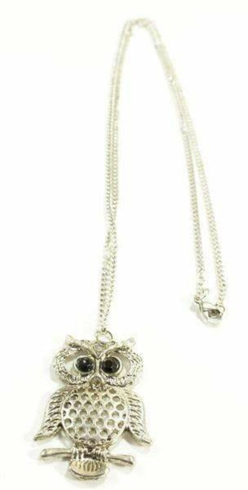 Cutie Hooty Owl Necklace - Necklaces