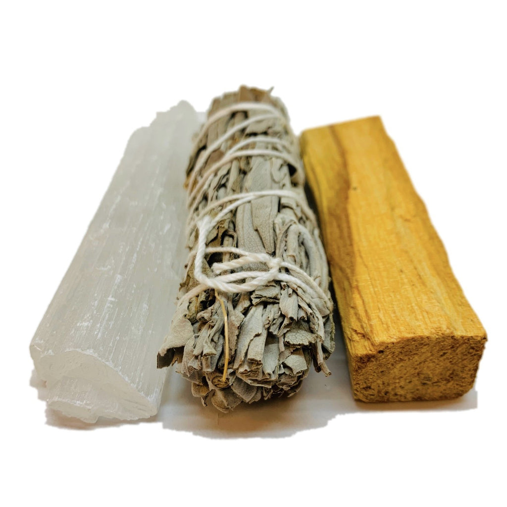 Cleanse Trio Set | Energy Clearing Kit | Positive Vibes | WorthyVibe