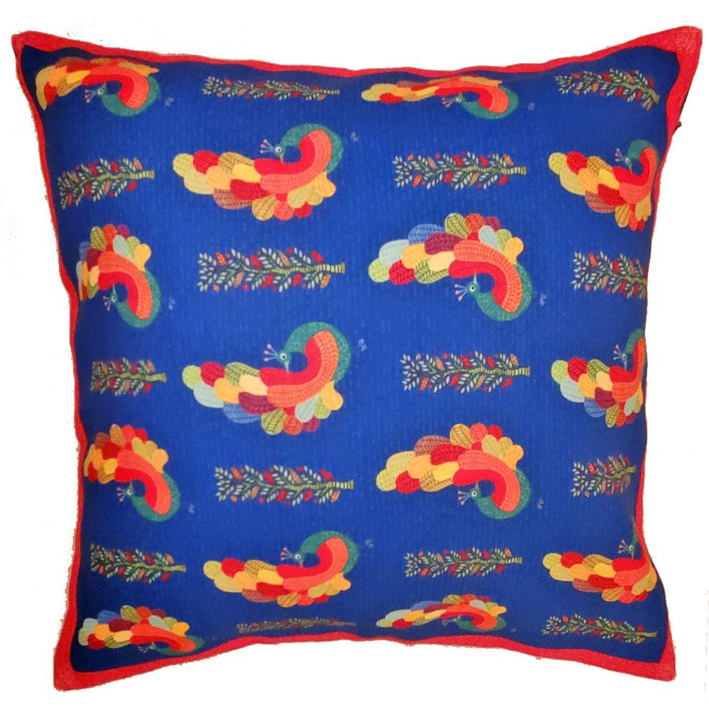 Dancing Peacock Cartoon Cushion Cover Design Home Accent Furnishing - - Jewelry & Watches