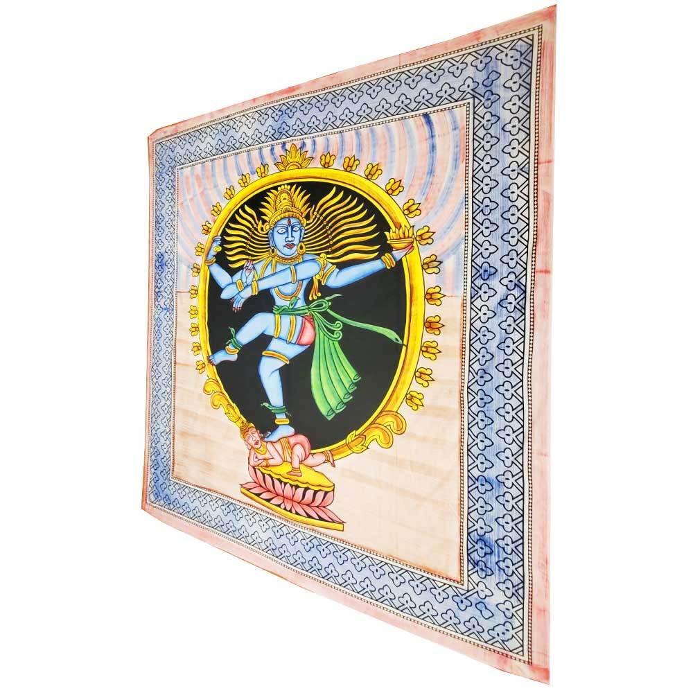 Dancing Shiva Pose Natarajasana Full Size Tapestry - Spiritual & Wellness