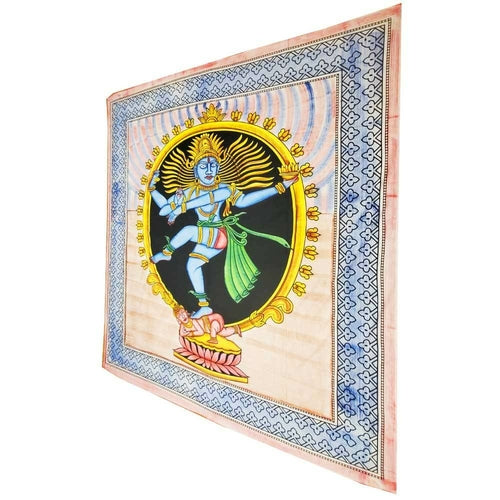 Dancing Shiva Pose Natarajasana Full Size Tapestry - Spiritual & Wellness