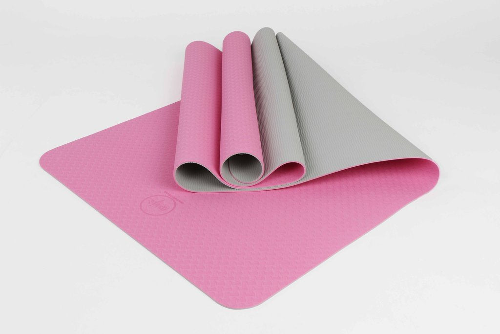 ZenBalance Yoga Mat 4mm - Two-tone TPE eco-friendly lightweight mat