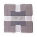 Newcastle Grey Oversized Queen Bamboo Bed Blanket - Artisan Home Décor