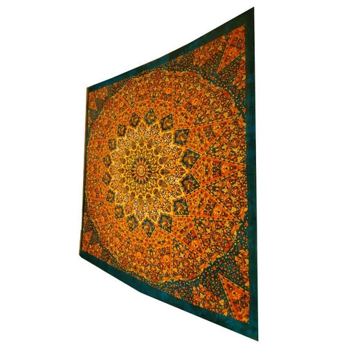 Chakra Star Indian Elephant Mandala Tapestry - Spiritual & Wellness