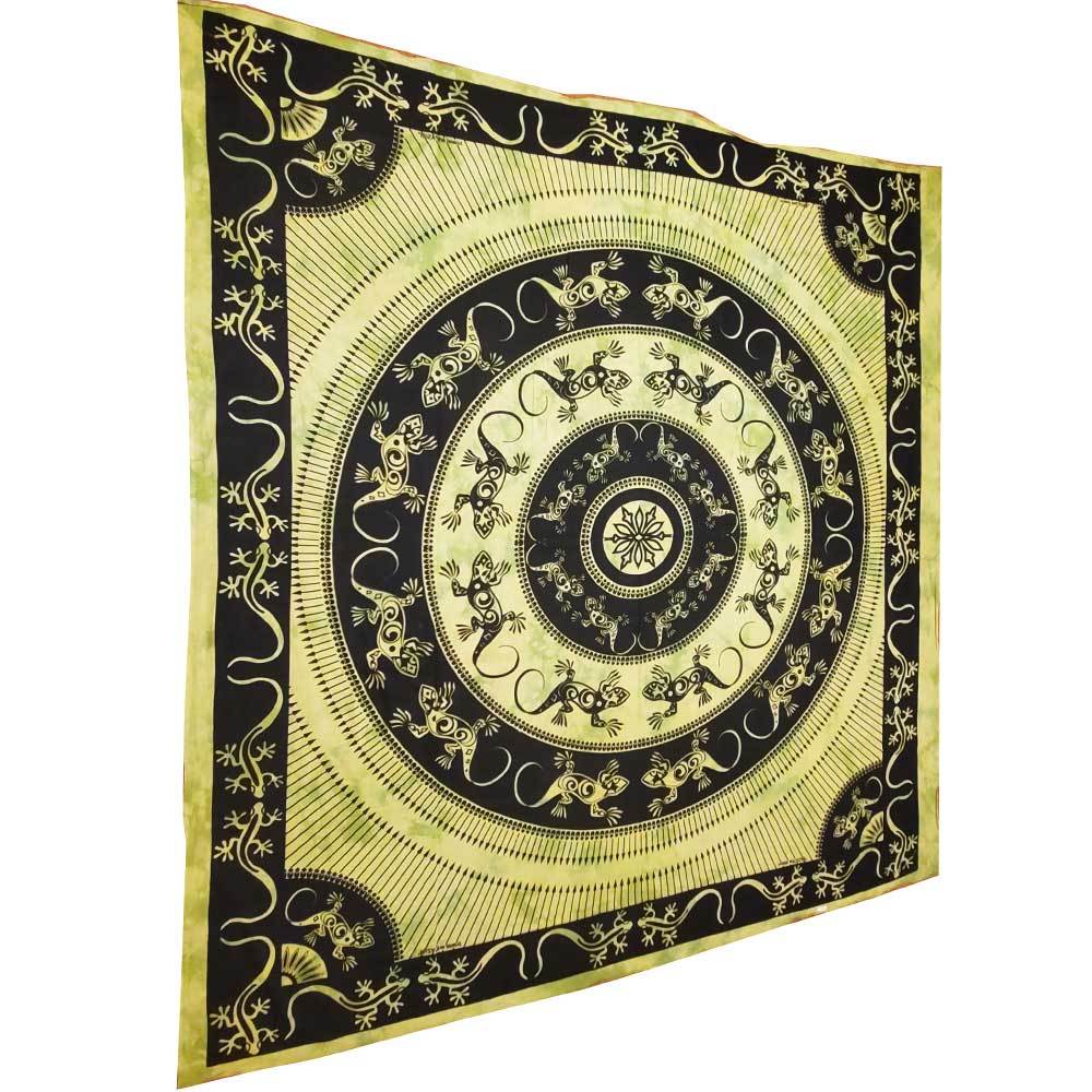 Lizard Mandala Bohemian Tapestry Bedsheet - Spiritual & Wellness