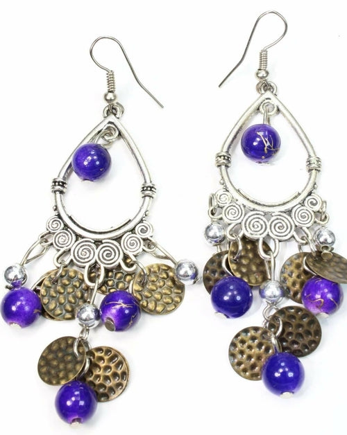 Untamed Chandelier Earrings - Artisan Fashion Accessories
