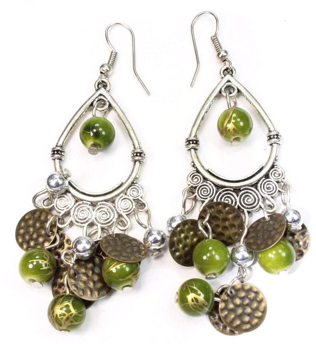 Untamed Chandelier Earrings - Artisan Fashion Accessories